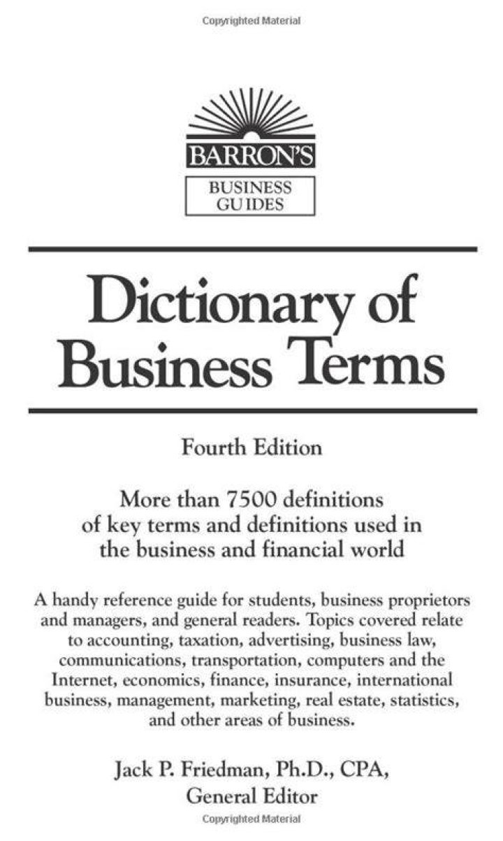 Business dictionaries