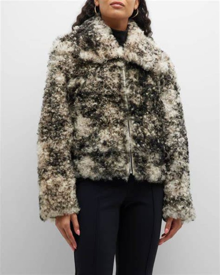 Callie Reversible Shearling Jacket