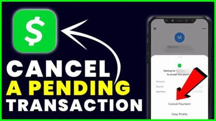 Can you cancel a pending transaction on Cash App?