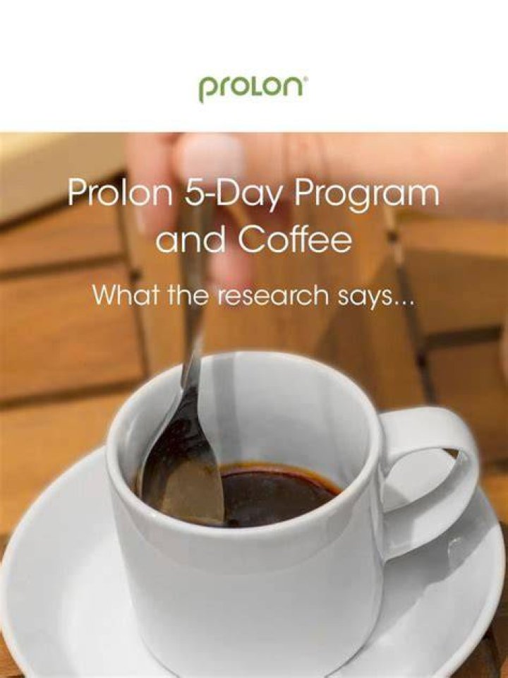 Can You Drink Coffee on Prolon? Everything You Need to Know