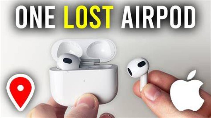 Can You Find A Lost AirPod With A Dead Battery?
