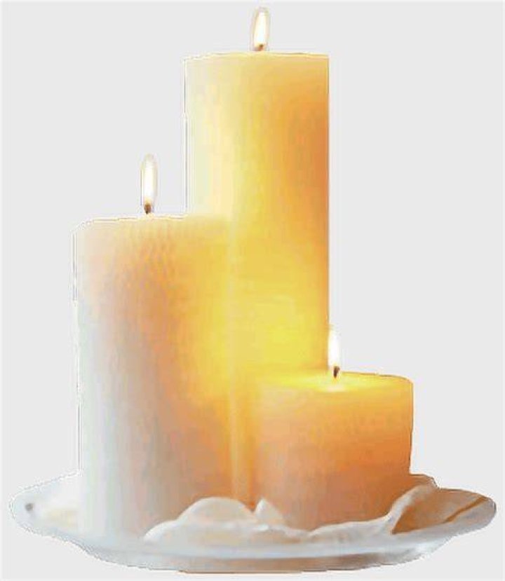 Candle, Lighting, Flameless candle, Wax, Unity candle, Cream, Candle holder, 