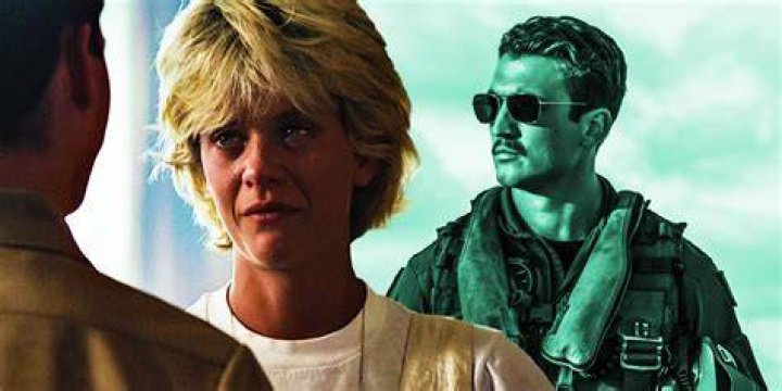 Carole and Goose in Top Gun.