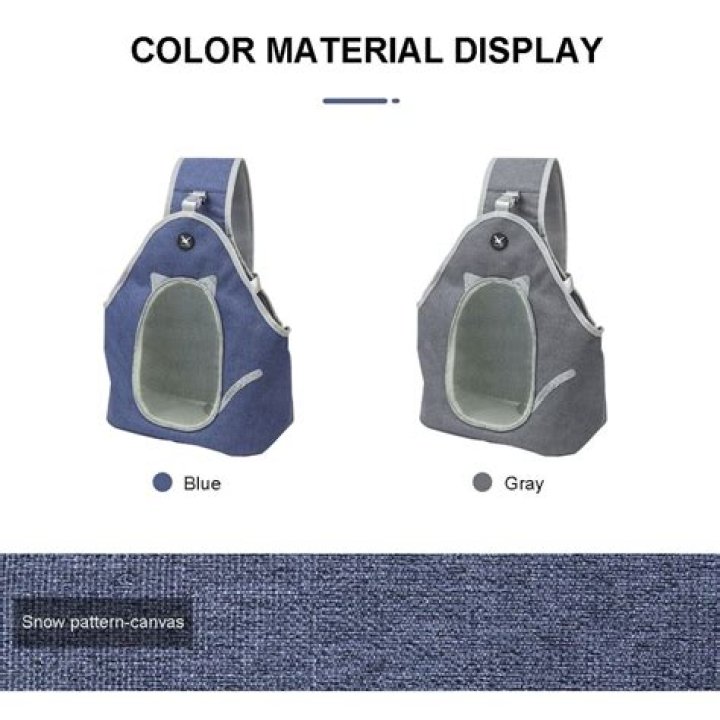 Catinthebag EZZip Cat Carrier, Cobalt, Large