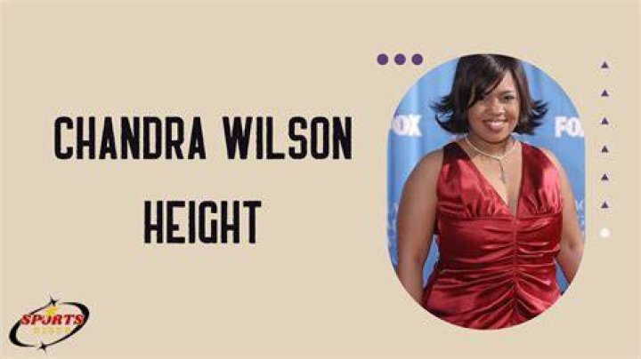Chandra Wilson’s height Chandra Wilson’s height
