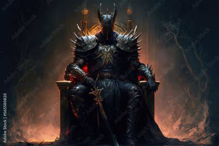 Characters sitting in Black Knight