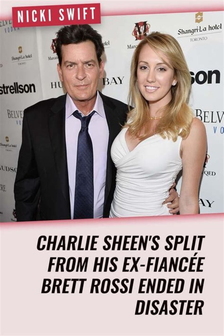 Charlie Sheen Breaks Up With Fiancée Weeks Ahead of Wedding