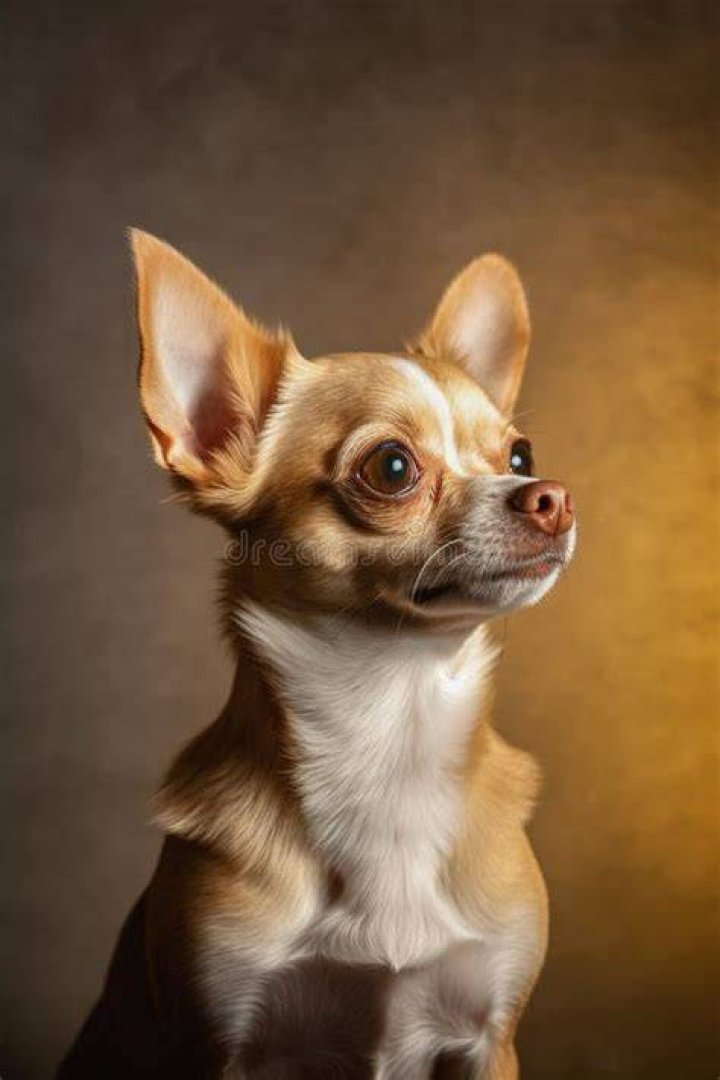 chihuahua dog posing on a beach