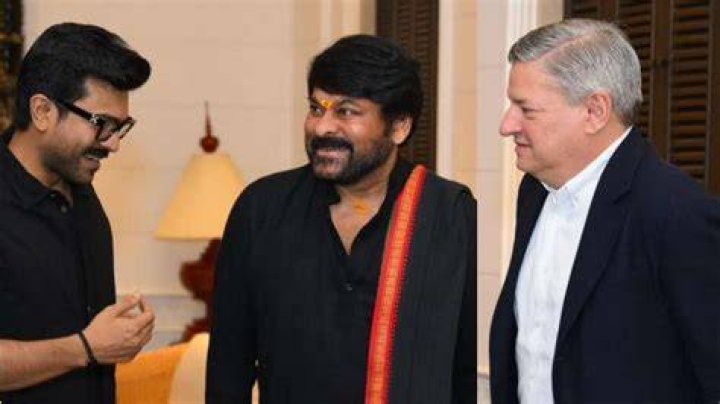 Chiranjeevi Ram Charan SS Rajamouli Oscars MM Keeravani