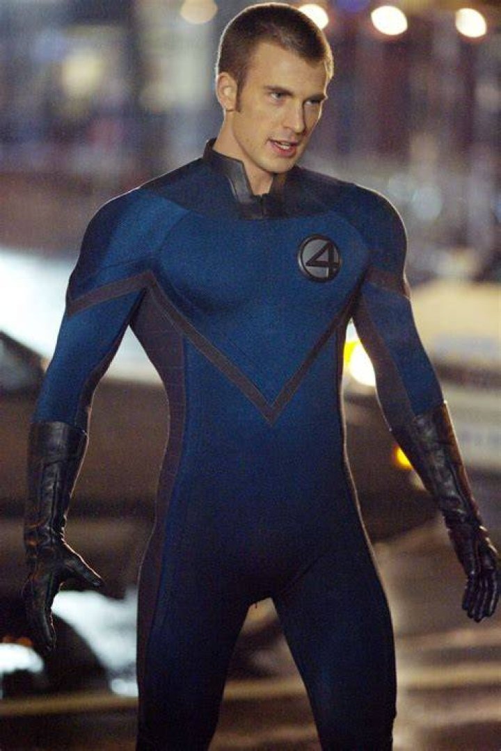 Chris Evans as Human Torch in Fantastic Four