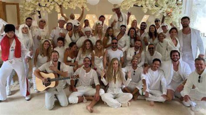 Chris Hemsworth and Elsa Pataky throw all-white party with a host of A-listers