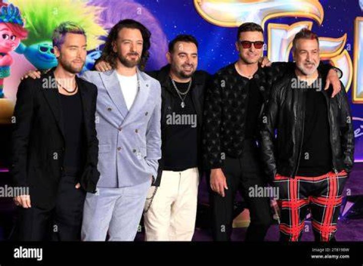 Chris Kirkpatrick, Joey Fatone, Justin Timberlake, JC Chasez and Lance Bass of 'N Sync