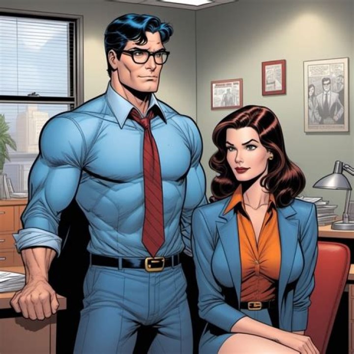 Clark Kent and Lois Lane in My Adventures With Superman season 1, episode 10