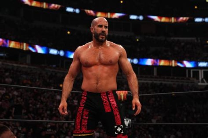 Claudio Castagnoli with his Tear-Away suit