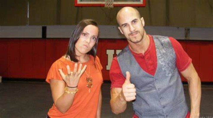 Claudio Castagnoli with Sara Del Rey