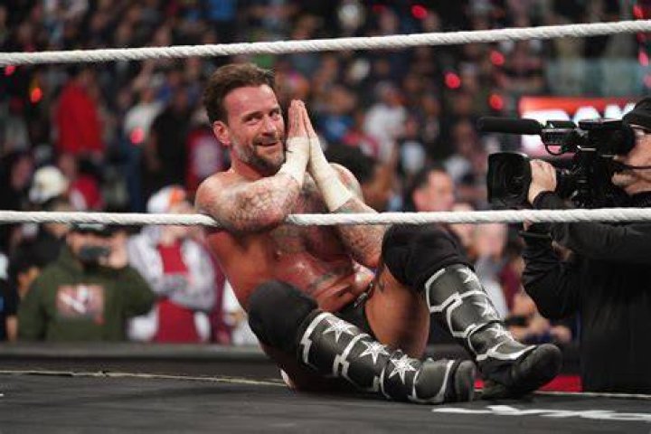 CM Punk's entrance