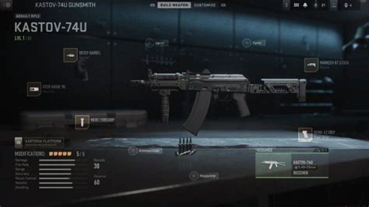 cod mw 2 kastov-74u loadout