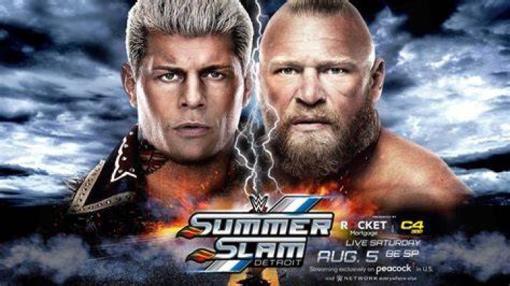 Cody Rhodes v Brock Lesnar Backlash 2023 Cropped