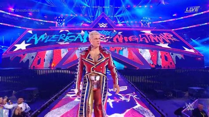 Cody Rhodes WrestleMania 38