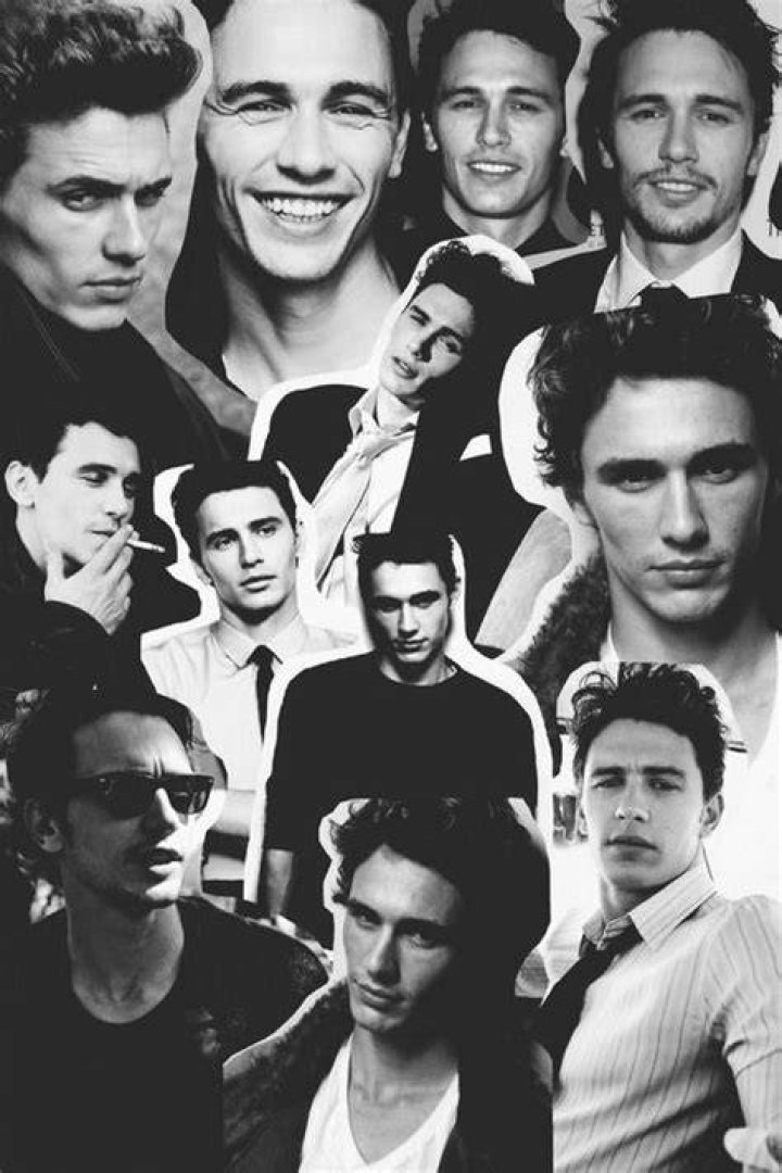 Collage of James Franco and the characters from Freaks and Geeks.