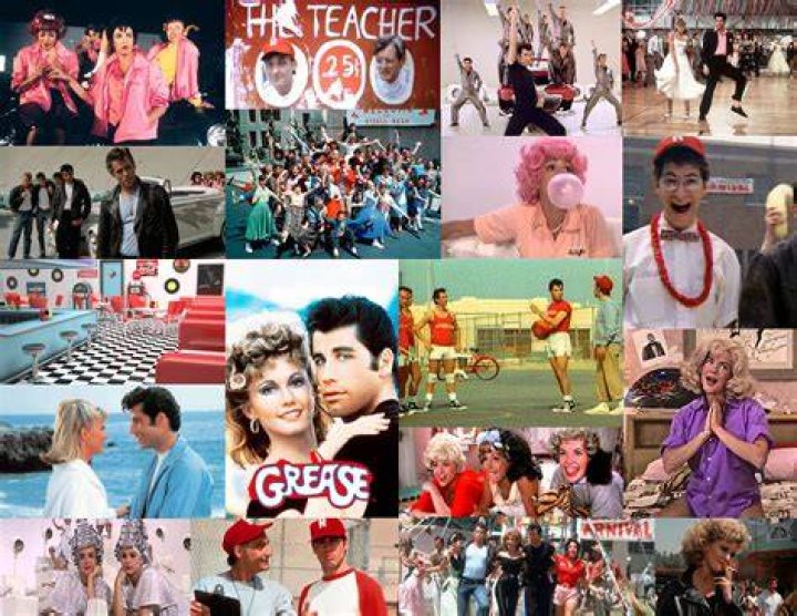 Collage of stills from Grease Rise of the Pink Ladies, 1883, and The Good Fight