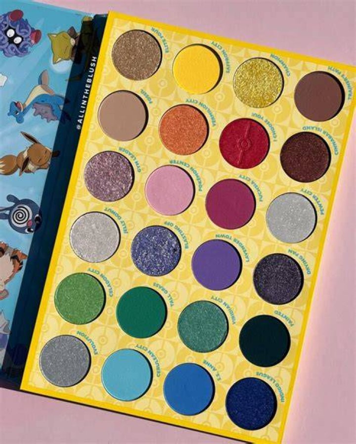 ColourPop X Pok&eacute;mon eyeshadow palette