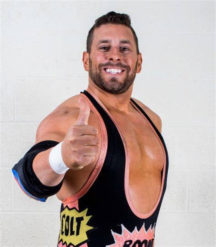 Colt Cabana heading to the ring in AEW
