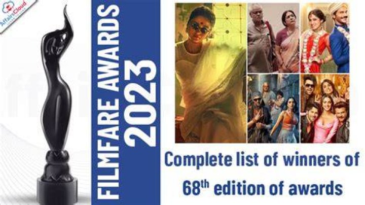 Complete List of Winners - 68th Hyundai Filmfare Awards 2023 With Maharashtra Tourism