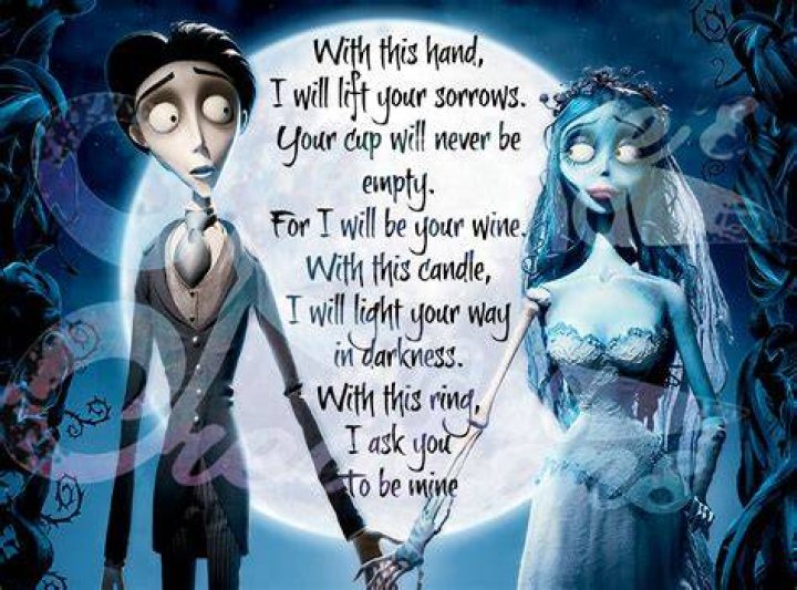 Corpse Bride Victor Emily Wedding