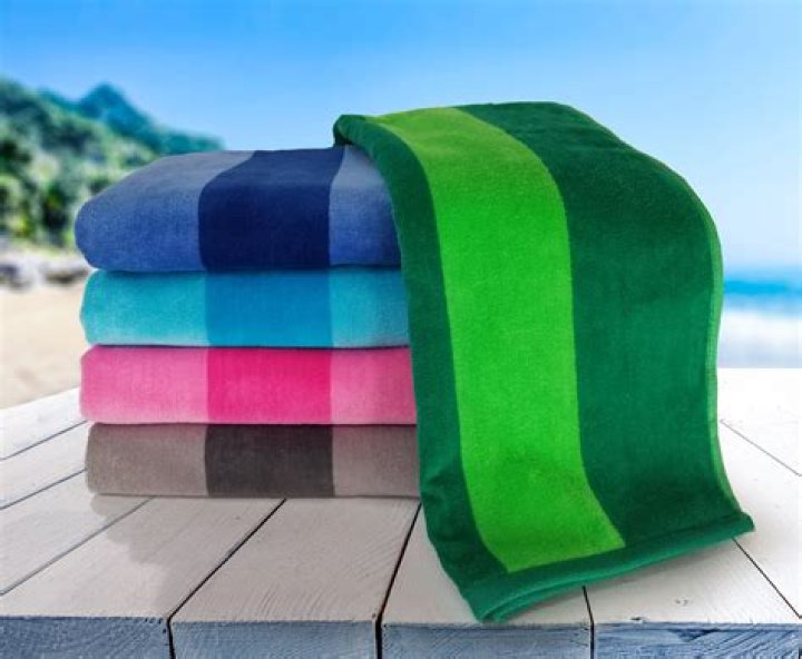 Cotton Terry Beach Towel