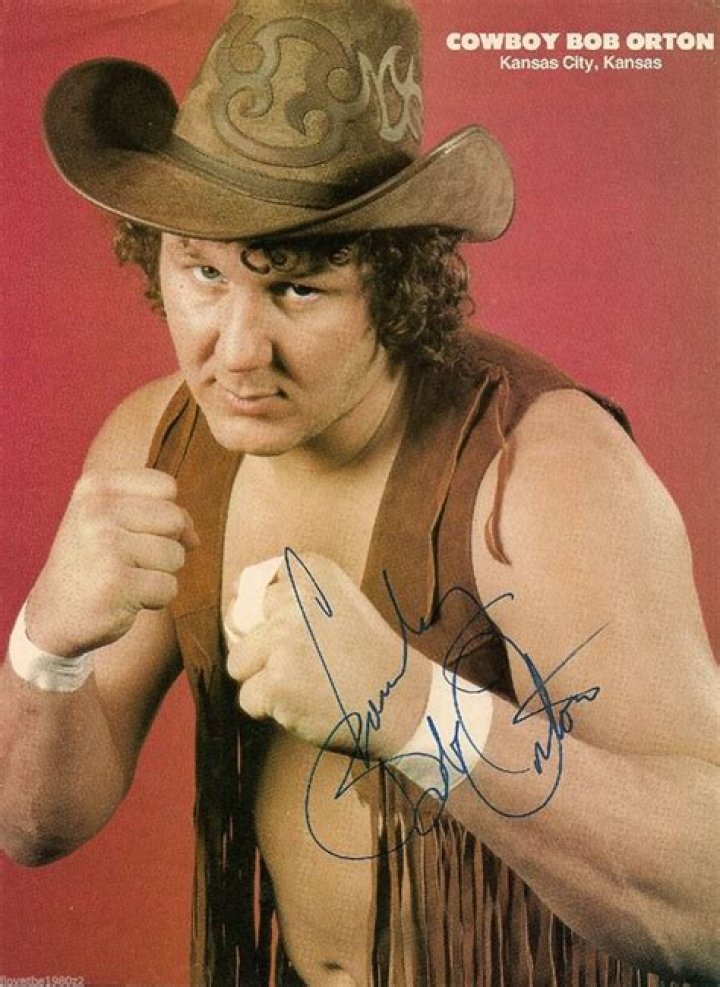 Cowboy Bob Orton with Bob Orton Sr