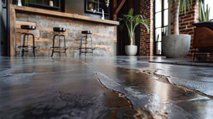 cracked epoxy floor