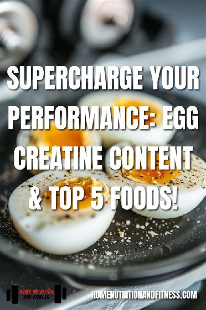 Creatine in Eggs