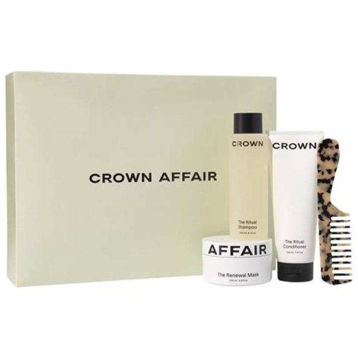 Crown Affair Shampoo and Conditioner Strengthens Hair