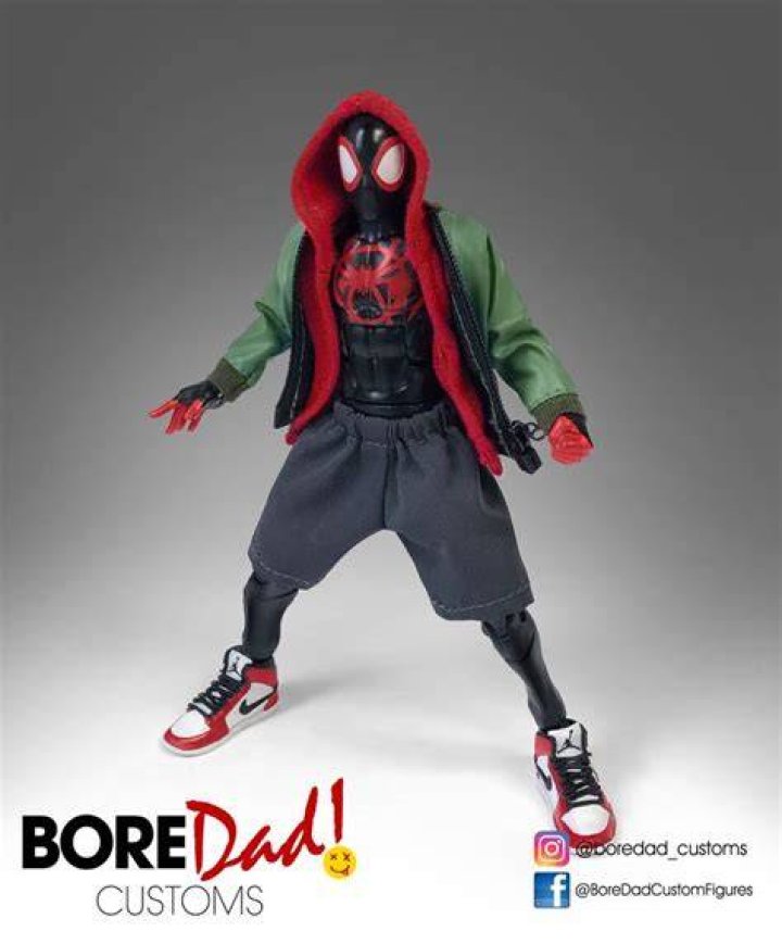 Custom image of Miles Morales and Miles G. Morales in Spider-Man: Across the Spider-Verse