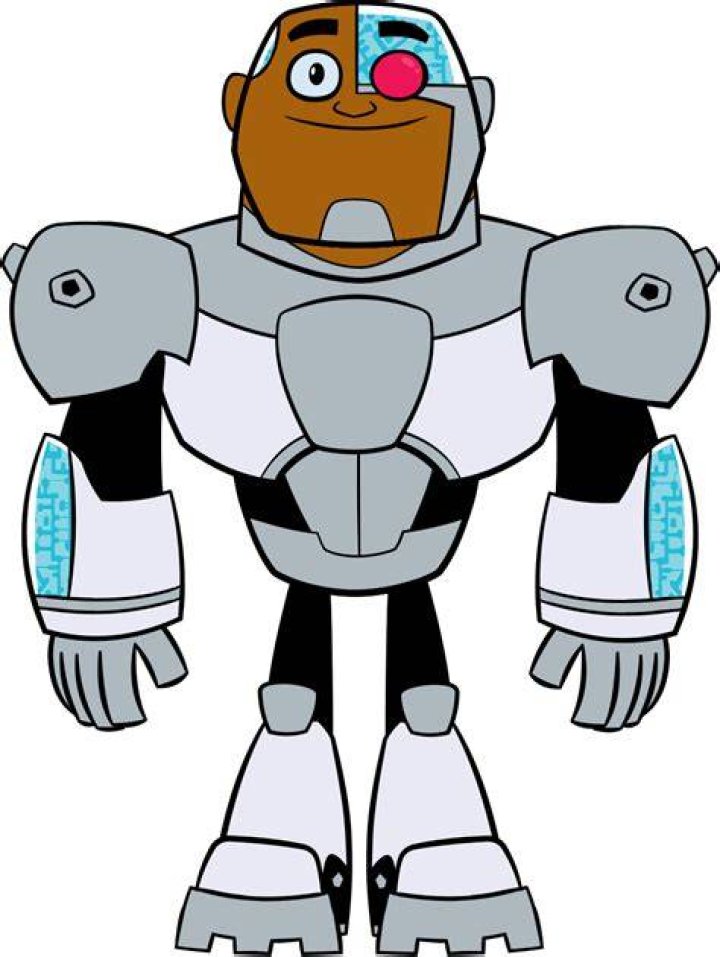 Cyborg Smiling From Teen Titans