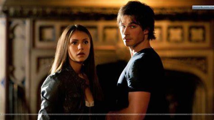 Damon meets Elena in the street.