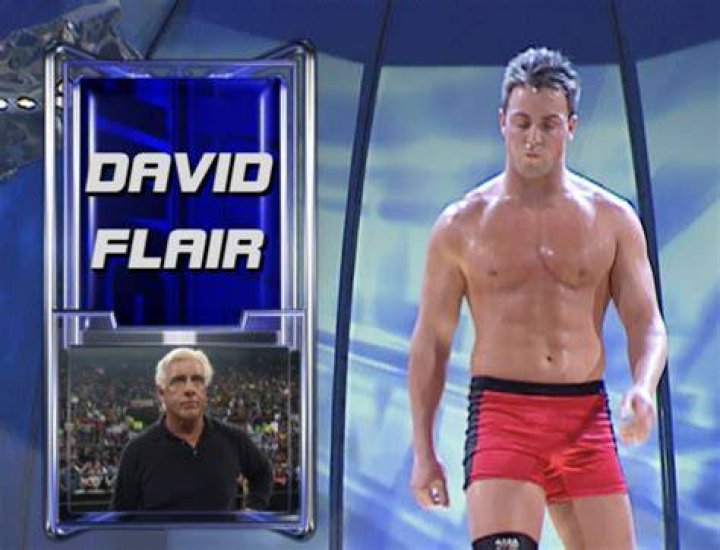 David Flair making his entrance&nbsp;
