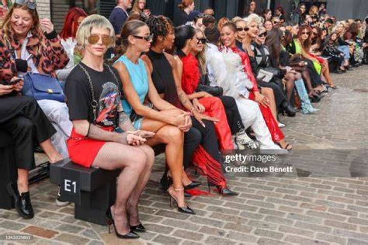 David Koma - Front Row - LFW February 2018