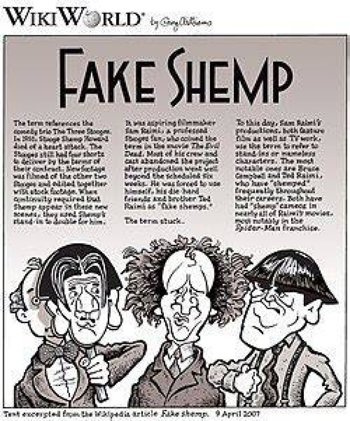Definitions of fake Shemp - OneLook