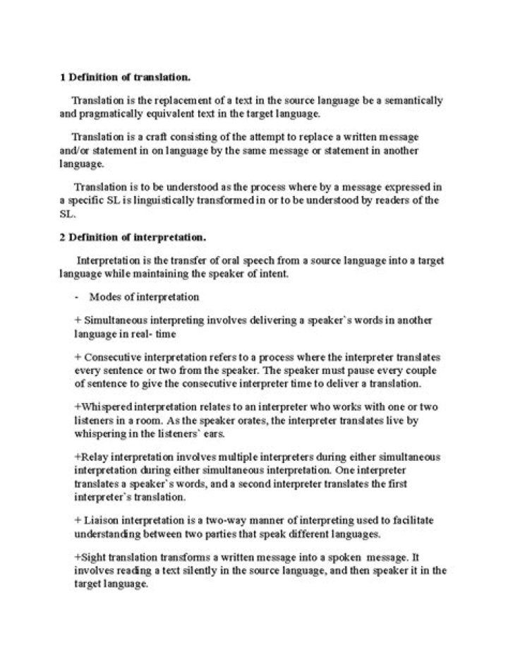 Definitions of translation TrA - OneLook