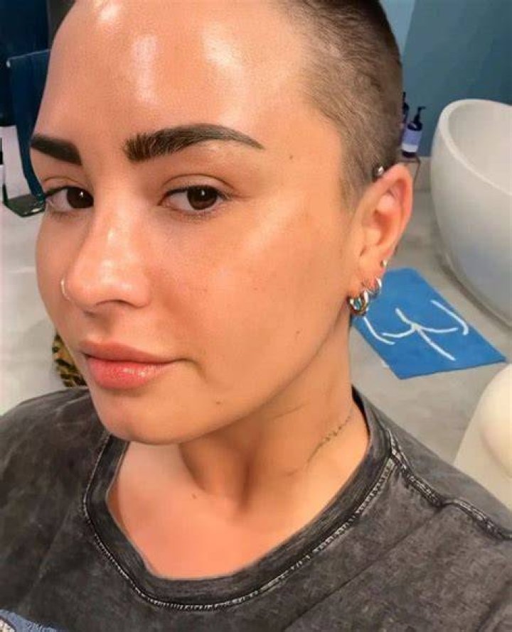 Demi Lovato Shaves Her Head in Daring Makeover