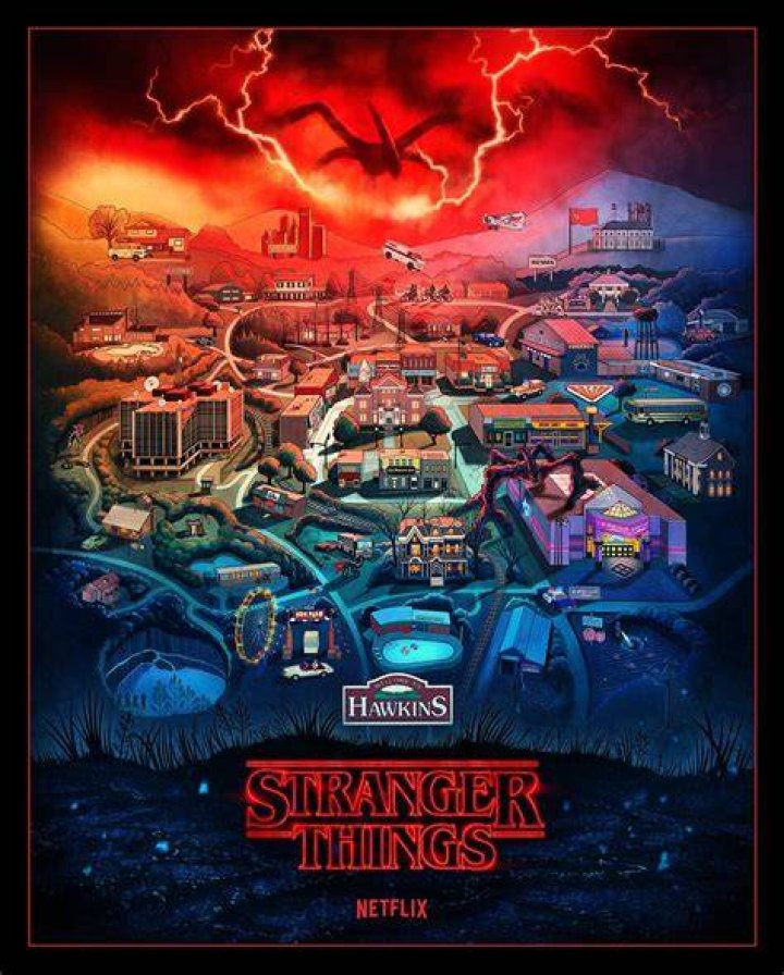 Demogorgon hawkins map stranger things dead by daylight