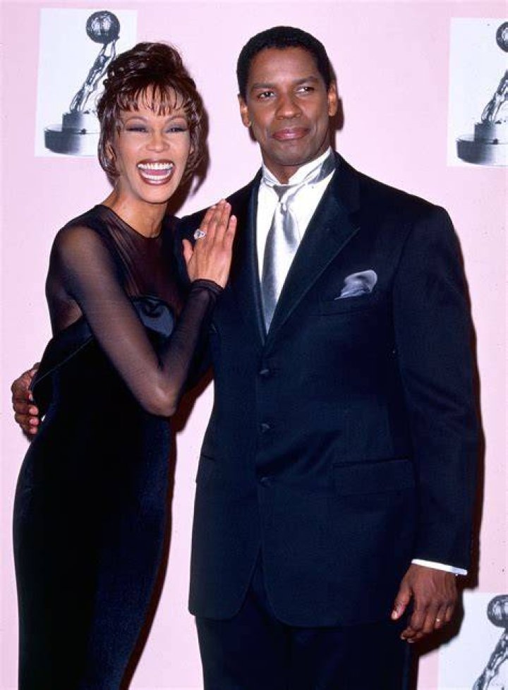 Denzel Washington and Whitney Houston in The Preacher's Wife