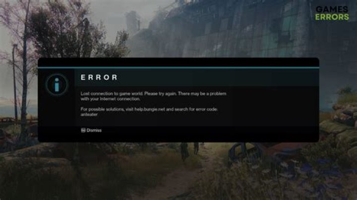 Destiny 2 Anteater error code - How to fix