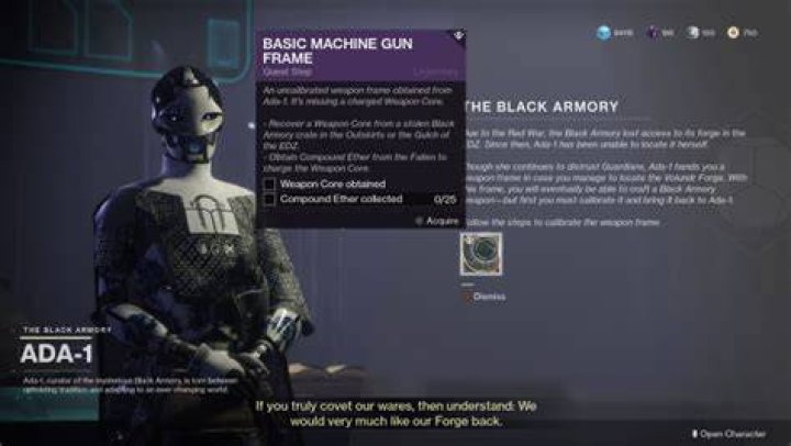 Destiny 2: Black Armory - Machine gun frame and Volundr Forge guide
