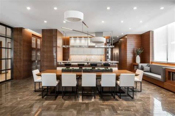 Dining room with catering kitchen
