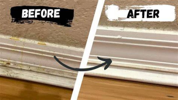 dirty baseboard