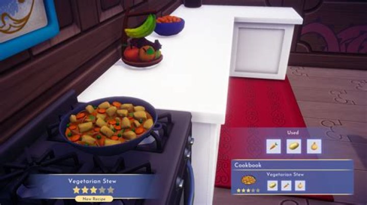 Disney Dreamlight Valley Vegetarian Stew Recipe
