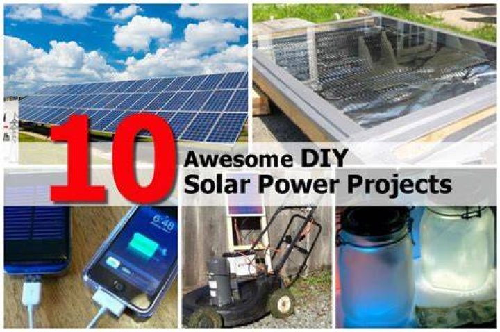 DIY solar power projects